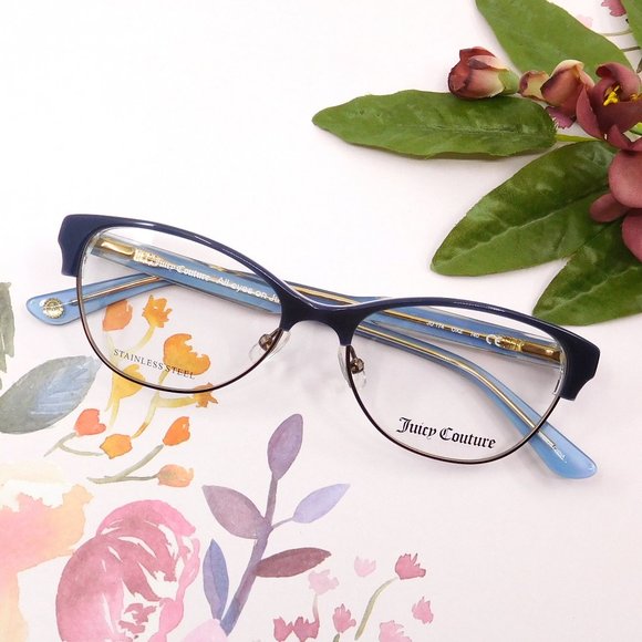 JUICY COUTURE “JU174” Blue Eyeglasses - Picture 1 of 11